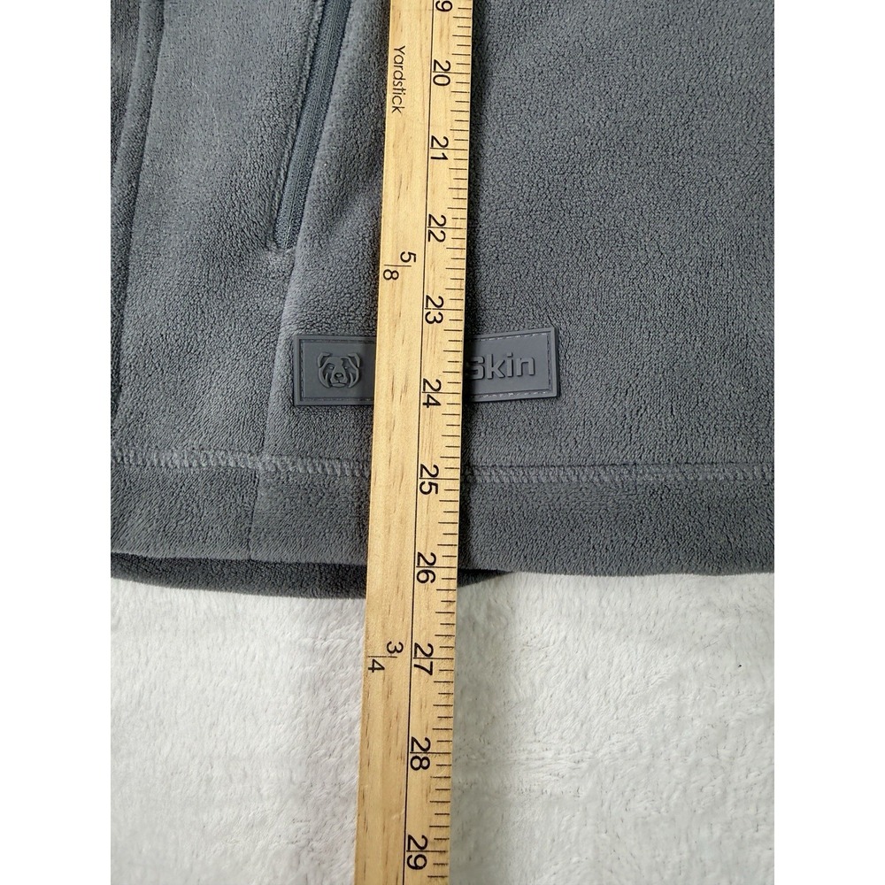 BAERskin Tactical Hoodie 4.0 Fleece Jacket Size Medium Full Zip Gray 10 Pockets - Picture 12 of 13